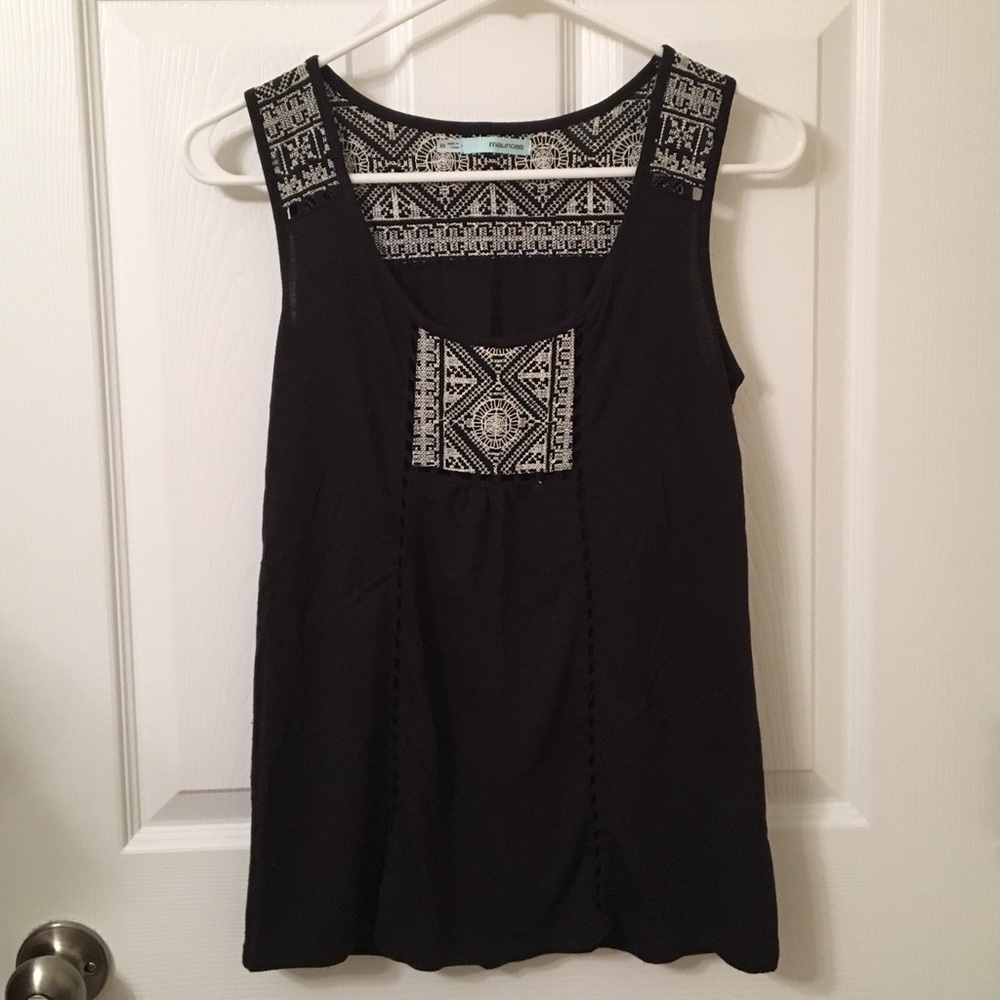 Maurice’s Black Decorative Tank